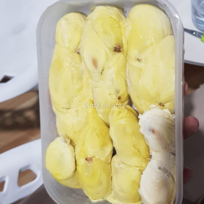 

durian kupas padang painan / sibolga / sidikalang enak manis legit
