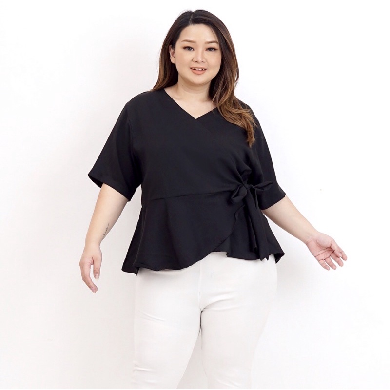 Atasan blouse Wanita Big size / Atasan Wanita polos Jumbo