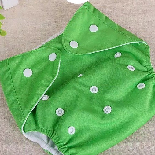 TERLARIS!! POPOK Bayi Kain Kancing Cloth Diaper Clodi Bayi Dapat Dicuci Warna