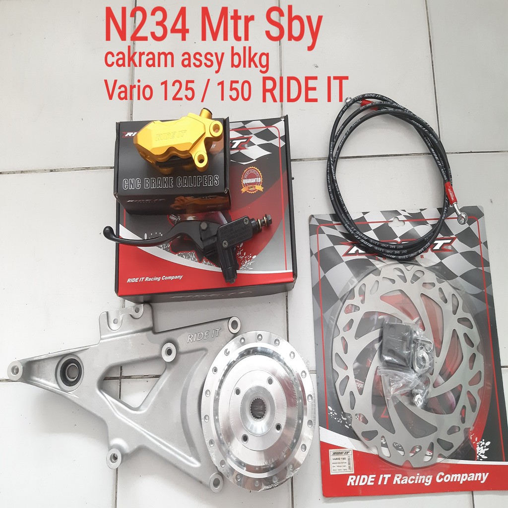 Cakram Belakang Vario 125 Vario 150 Ride It Shopee Indonesia