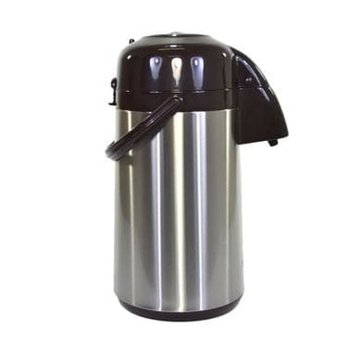 Termos Air Panas Sigma Vacuum Air Pot Pencet Stainless 2.5 ltr
