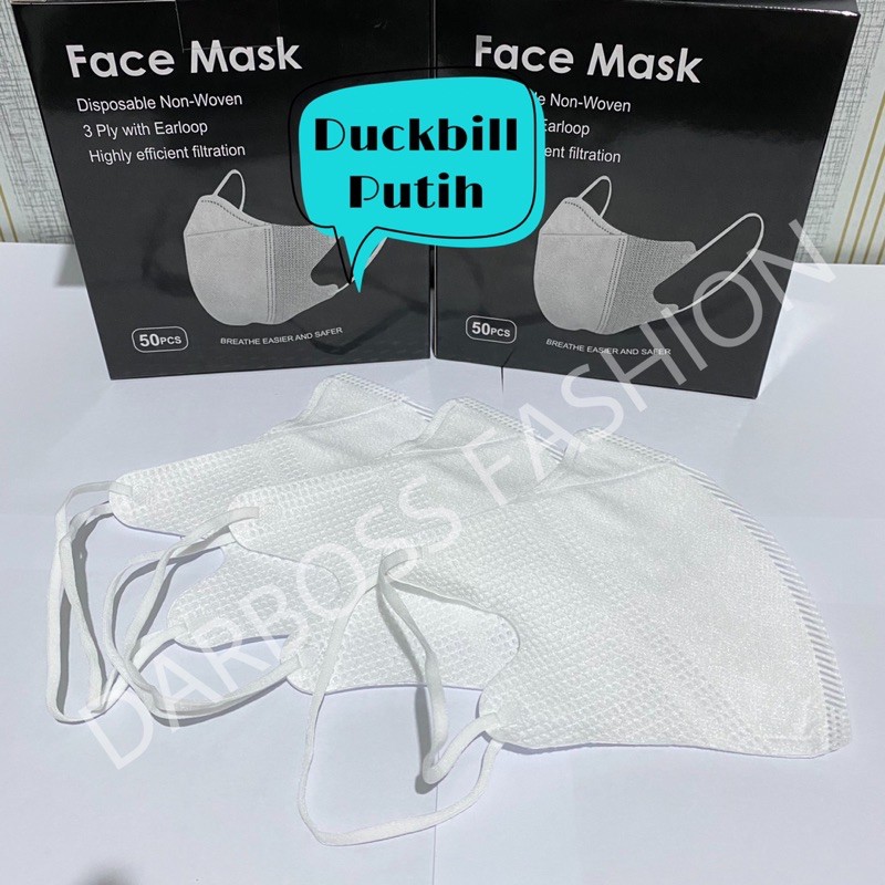 Masker KN95 C-CARE / CAREION kemasan satuan Duckbill / Earloop / KF94 Warna