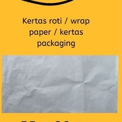 

Kertas roti - gulungan - kertas packaging - wrap paper - baking paper - polos 100 × 37.5 cm - murah