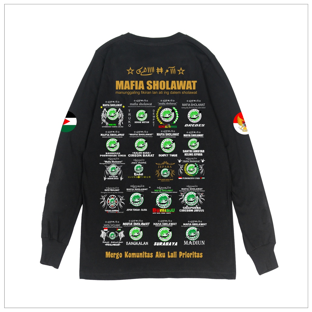 kaos mafia MAFISH PHB SYEKHERMANIA PECINTA PENIKMAT  ORIGINAL sholawat distro MURAH