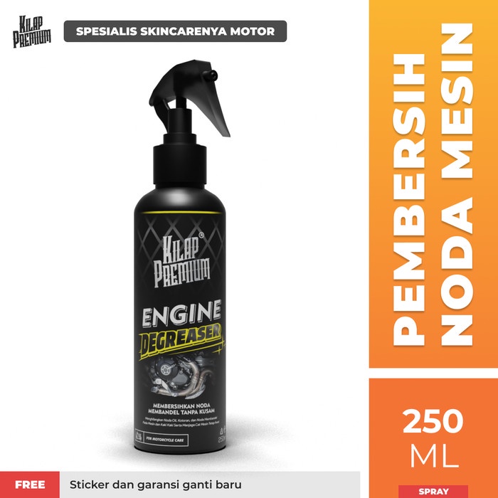 KILAP PREMIUM ENGINE DEGREASER 250ML-PEMBERSIH NODA MESIN