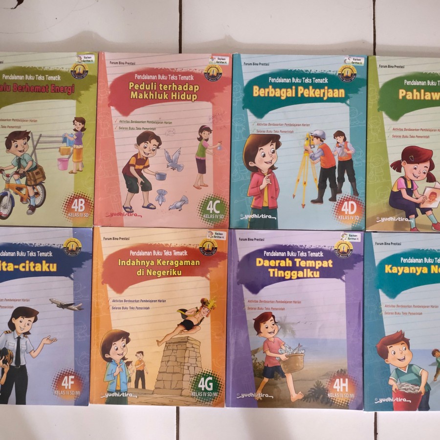 Seri Buku Teks Tematik Kelas 4 SD Yudhistira