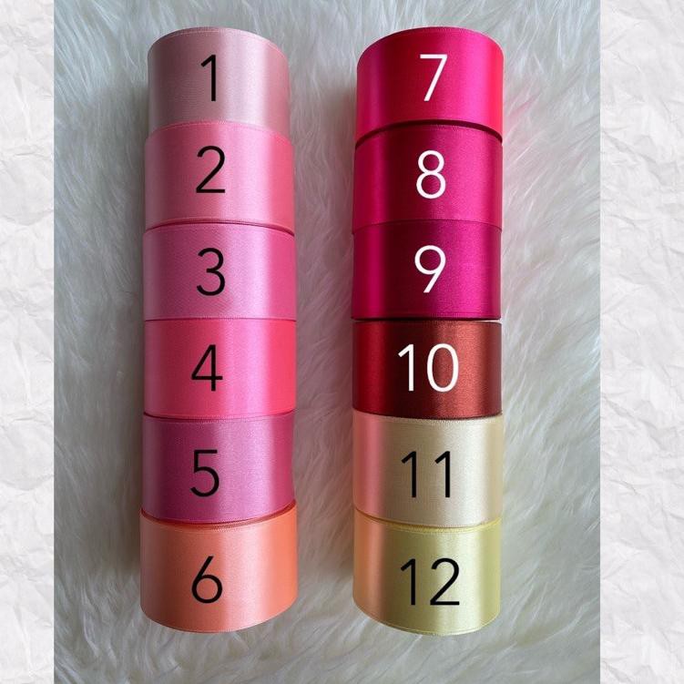 

Paling Popular Y99DH Pita Satin 2 INCH / 5 CM 25 YARD (BRAND SAKURA) Q78 Ready Stok