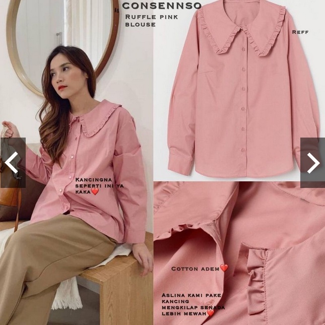 Consenso ruffle pink