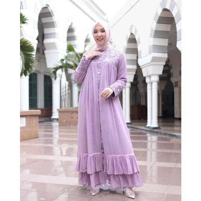 NANA DRESS -Dress Tille - Dress Pesta -Dress Mewah - Tanahabang Collection