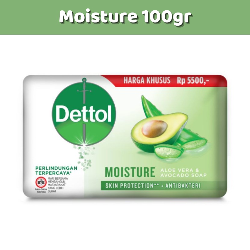 Dettol Soap Bar Sabun Bantang Antibacterial