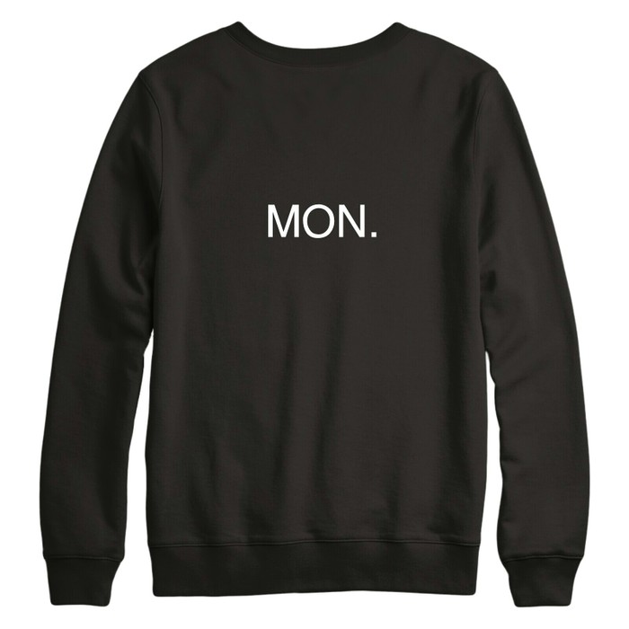 Jaket Sweater CREWNECK Distro MONDAY SENiN polos custom Jaket Sweater CREWNECK Distro MONDAY SENiN polos custom