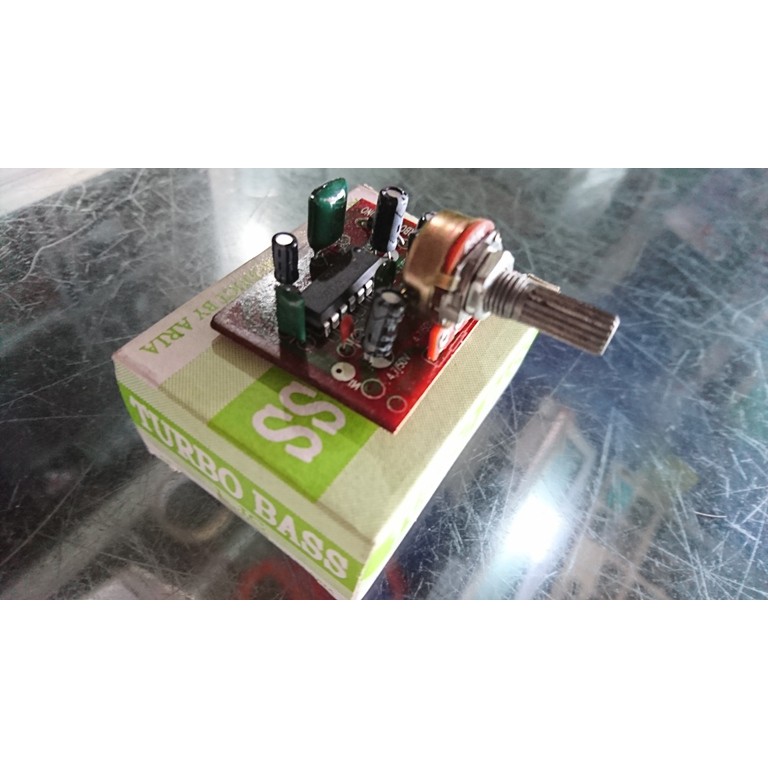 STEREO TURBO BASS PENAMBAH BASS JEDUG MANTAP 1IC ARIA AR231