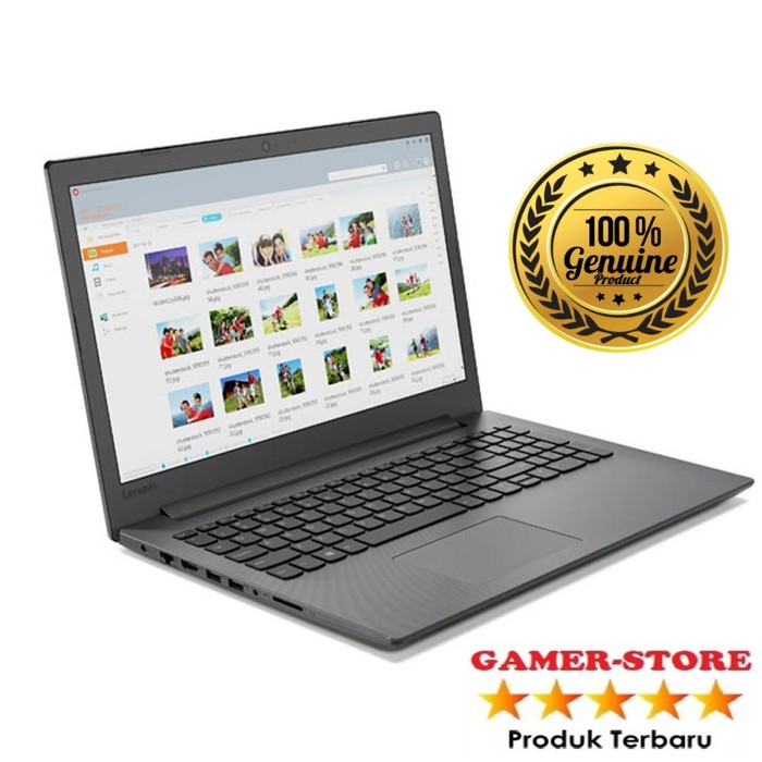 LAPTOP LENOVO IP130 I3 7020 8GB 256 SSD DVDRW LED 15" WIN10