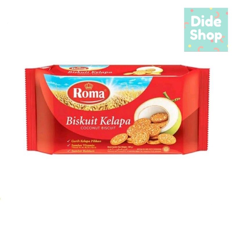 

Roma Biskuit Kelapa Kemasan 300 Gram