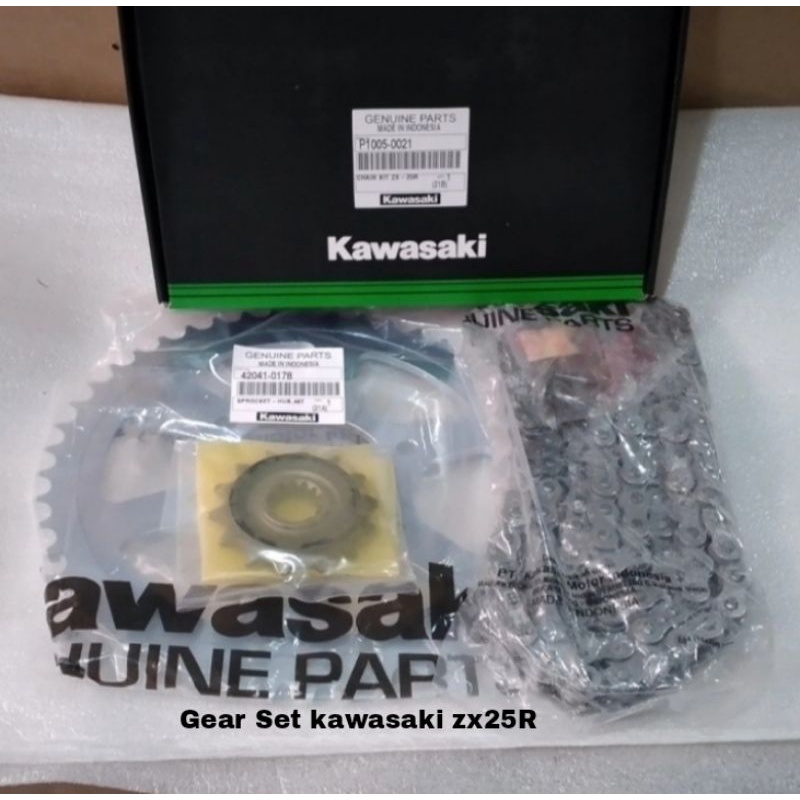 gear set gir set kawasaki ZX25R ZX 25 R Original