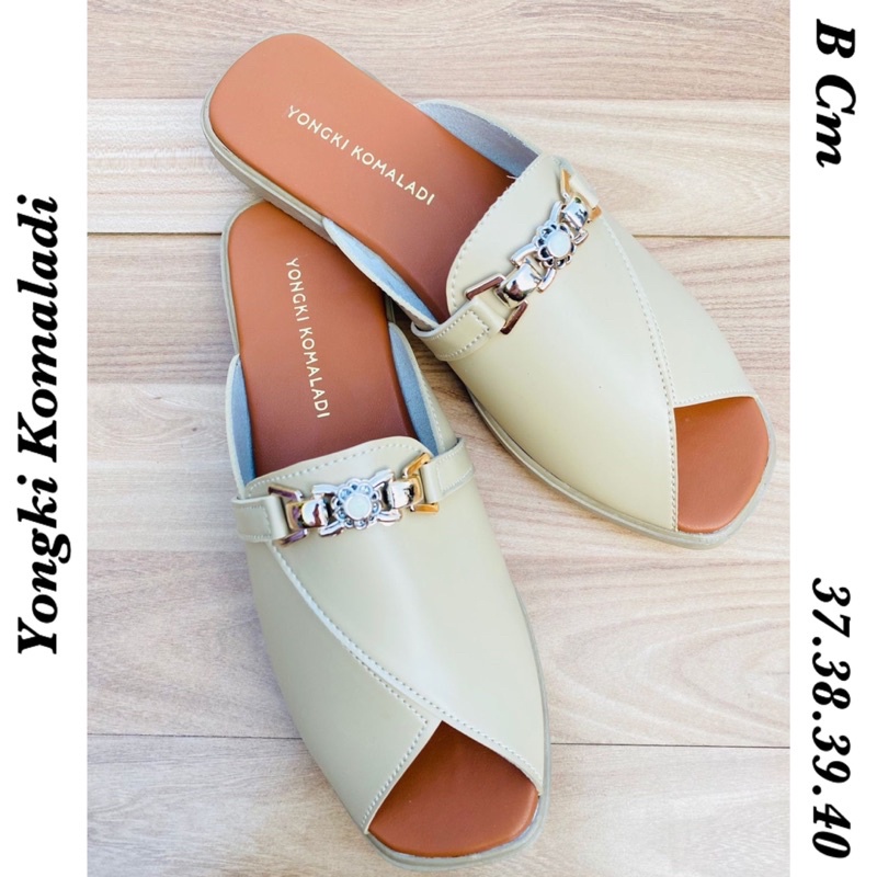 sendal flat yongki B warna geser&gt;&gt;&gt;