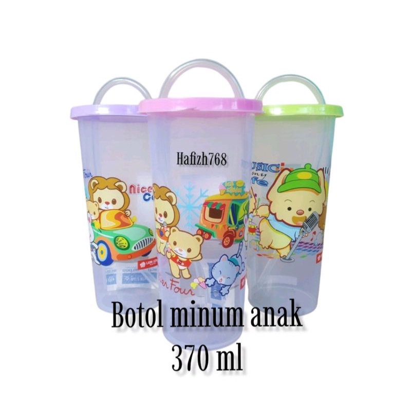 Gelas Minum Anak Lion star tutup sedotan
