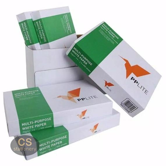 

Kertas HVS F4 75 gram PPLITE 1 karton / khusus gojek grabsend murah