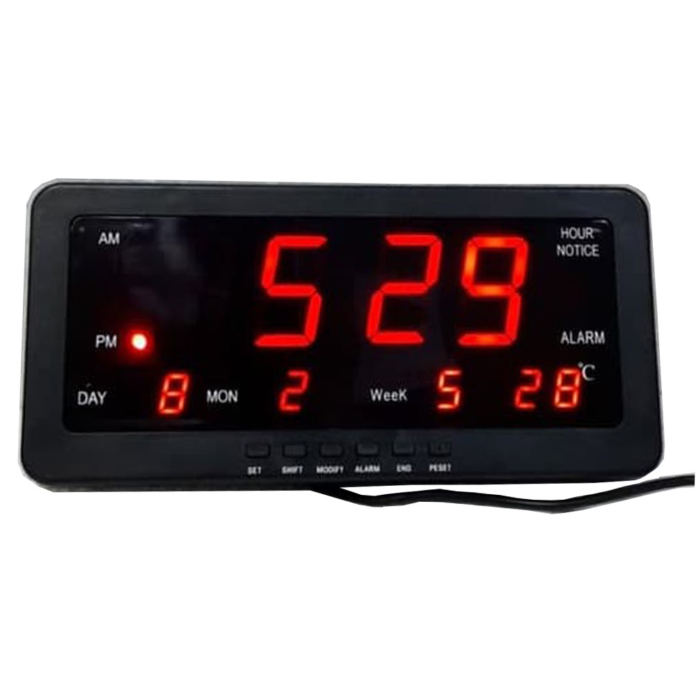 Sonifer Jam Meja Digital Alarm TL-1008 LED Merah