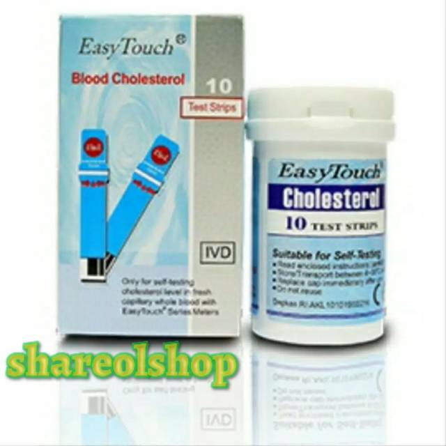 Easy Touch Strip Cholestrol ( Kolesterol )/ Strip EasyTouch Kolesterol / Srip Easy Touch Cholestrol