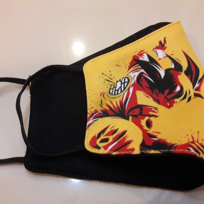 Masker Dragon Ball 2ply Keren Gannn