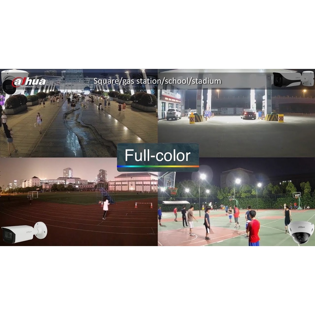 DH-HAC-B1A29P CCTV Dahua Outdoor FULL COLOR Colorvu 2MP Promo BONUS 2 BNC