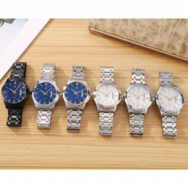 JAM TANGAN JIM HONEY 8026 Pria Laki-Laki Fashion Besar