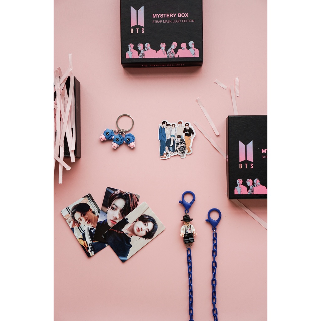 BTS Merchandise | Strap Mask Lego Edition