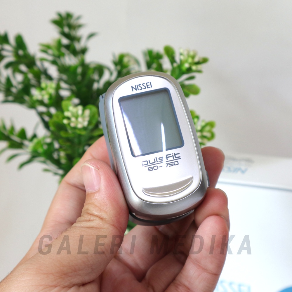 Pulse Oximeter Nissei BO-750 - Alat Ukur Kadar Oksigen Dalam Darah Made In JAPAN