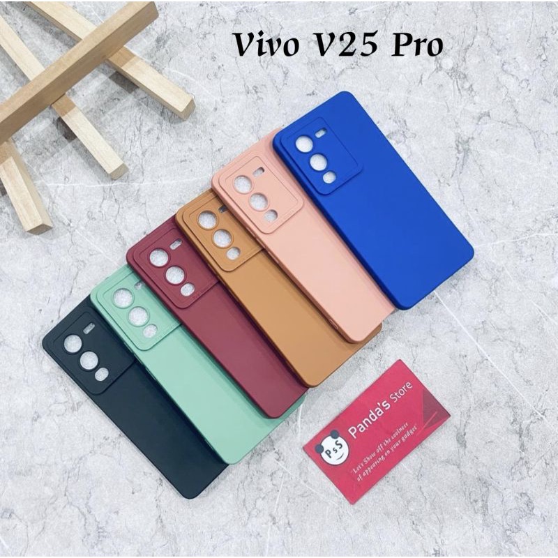 Softcase Pro Camera Vivo V25 Pro Candy Case Full Color 3D Silikon TPU