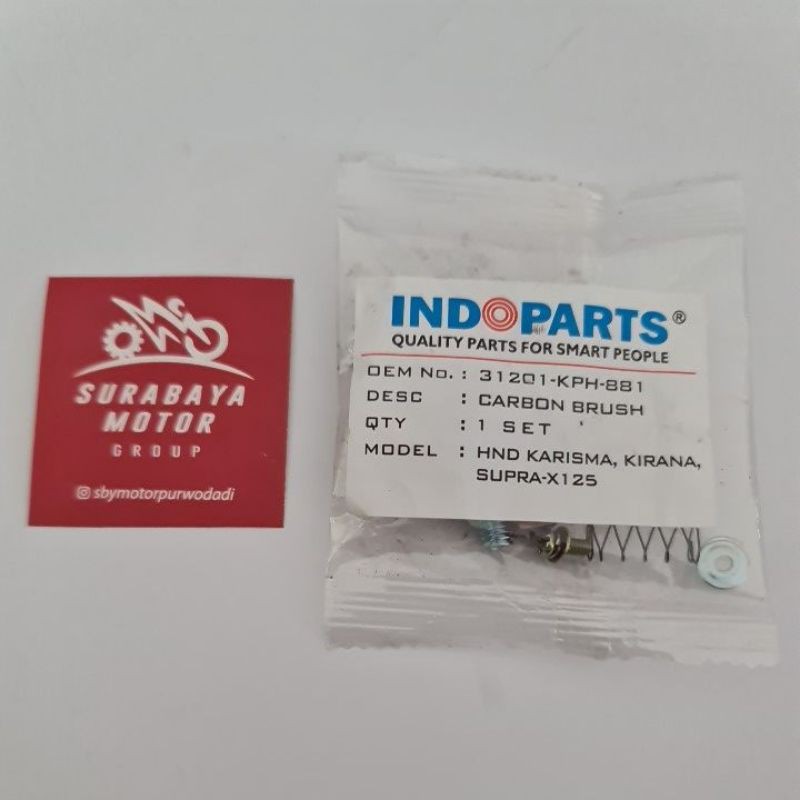 Cool Booster Dinamo Honda Supra X 125 Kharisma Verza Original Indoparts Arang Starter Stater KPH