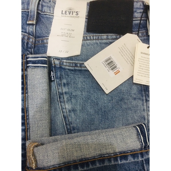 levis 511 selvedge