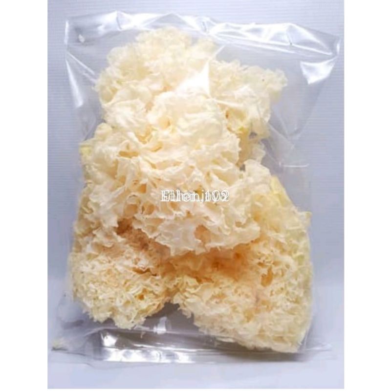

Jamur Putih Salju 100gram/ Bai Mu Er / Snow White Fungus / Yin Er