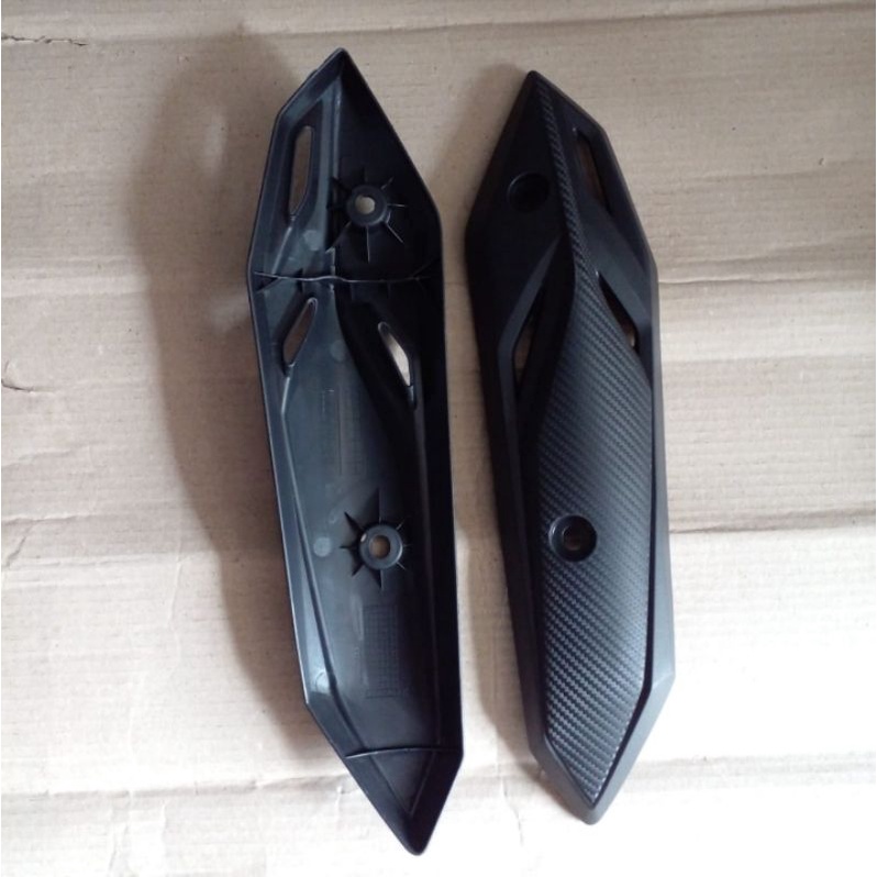 TUTUP KNALPOT BEAT LED GENIO 2020-2021 ORIGINAL