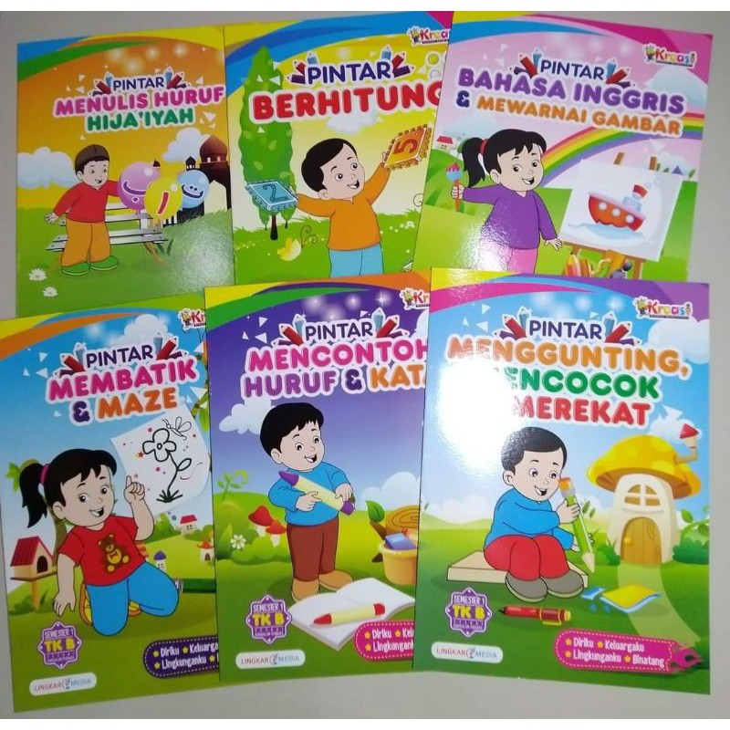 Jual BUKU AKTIVITAS ANAK TK B | Shopee Indonesia