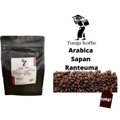 

Kopi Arabika Toraja Sapan Ranteuma Kopi Bubuk 100 gr Biji Kopi Arabica Toraja