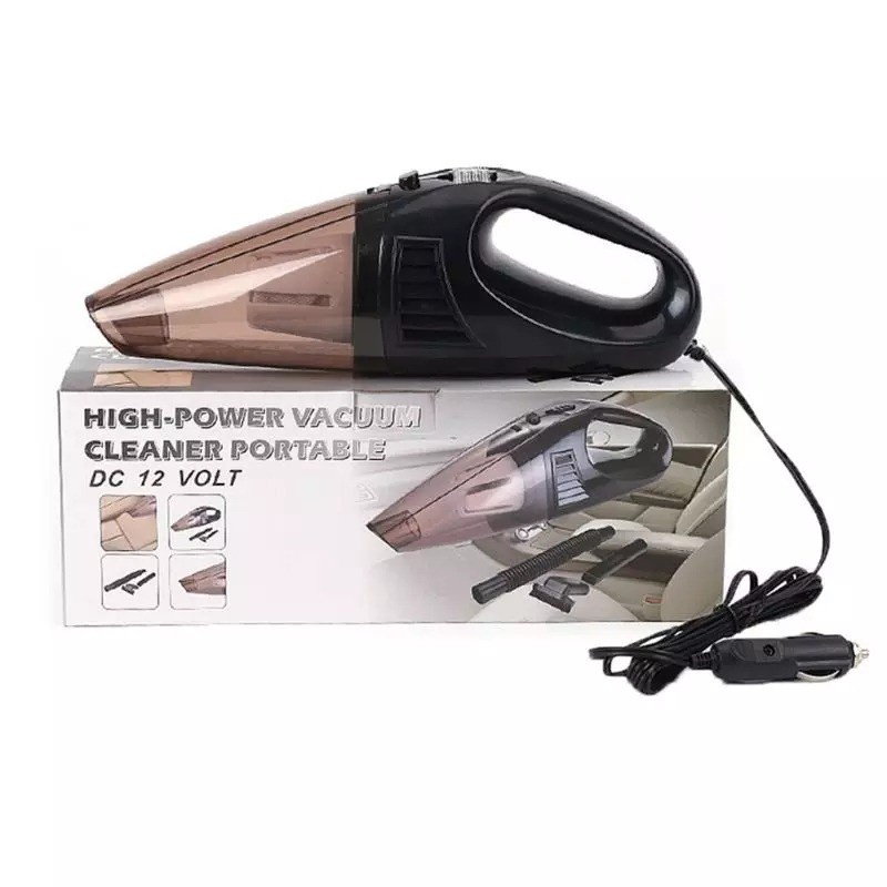 Car Vacuum Cleaner Portable 12V Handheld Vakum Wet and Dry Hepa Filter