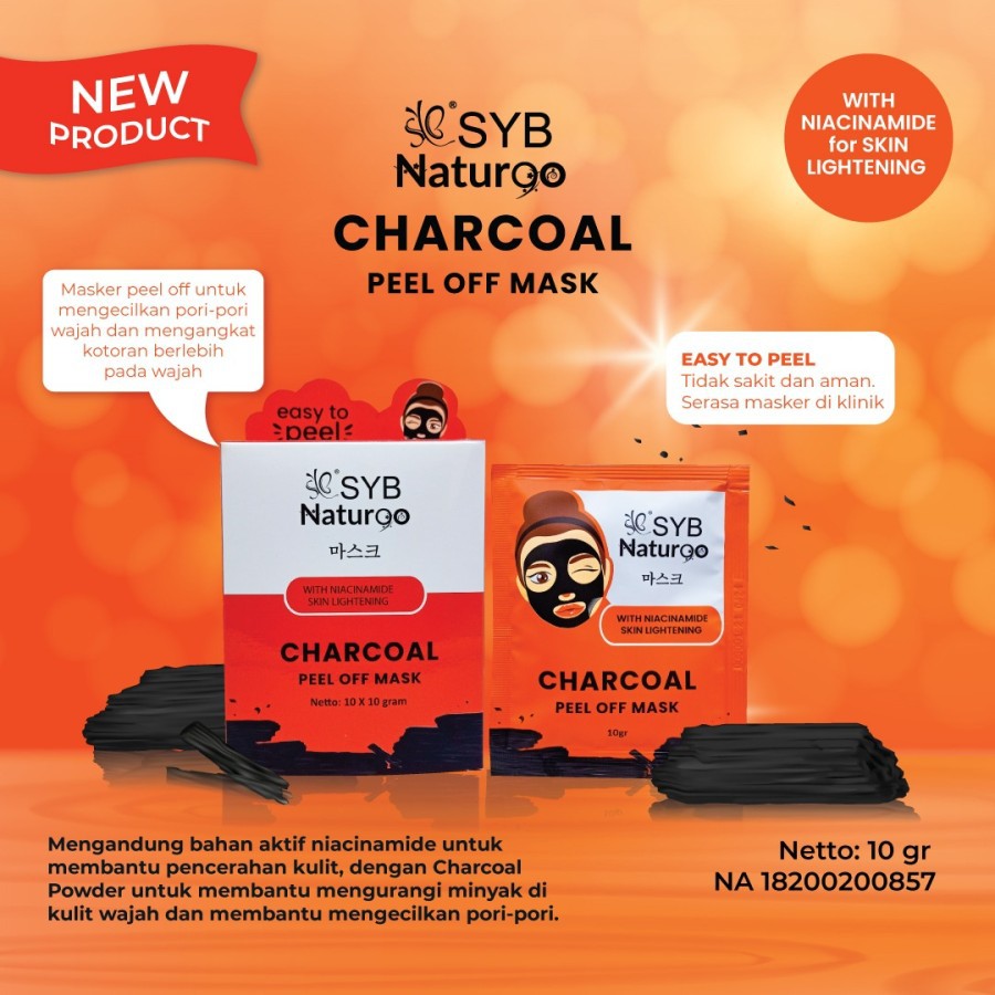 SYB NATURGO Charcoal Peel Off Mask