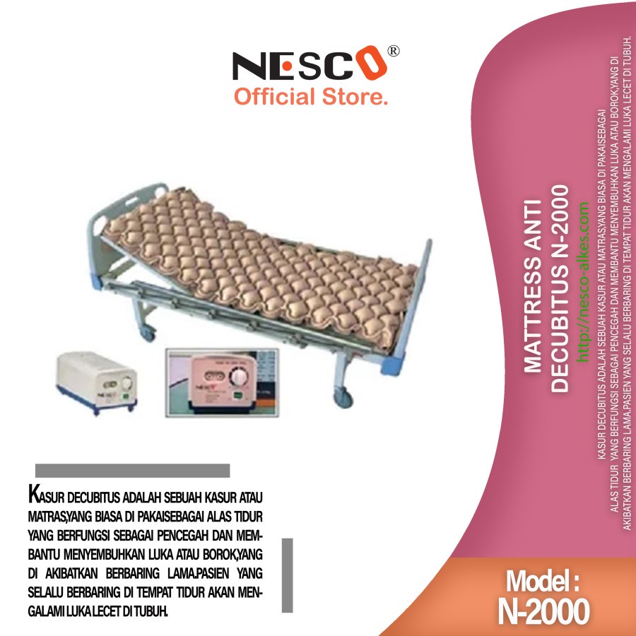 KASUR ANGIN ANTI DECUBITUS NESCO N 2000 KASUR ANTI DECUBITUS NESCO