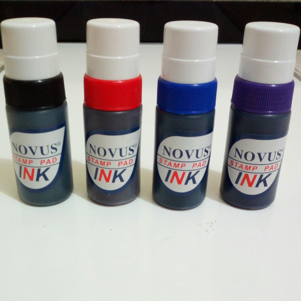 

Novus Stamp pad ink 50 ML - Tinta Stempel Multifungsi INDIVIDUAL