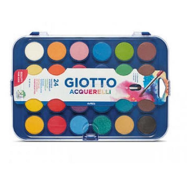 

Ready Stock!!! Giotto Watercolor Blocks 24colour ..,,,..
