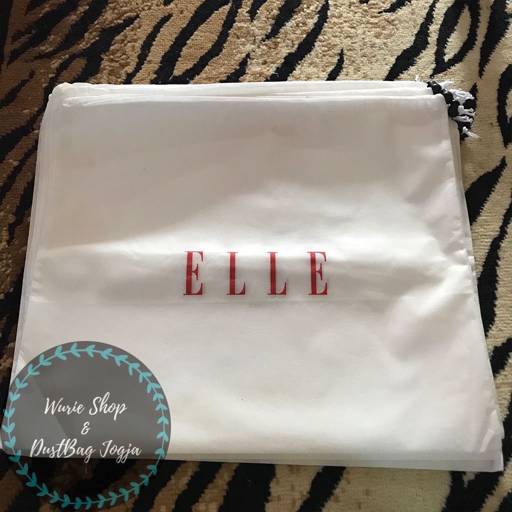 ELLE DustBag Pengganti Sarung Cover Tas Pelindung Debu Serut Dust Bag DB Branded