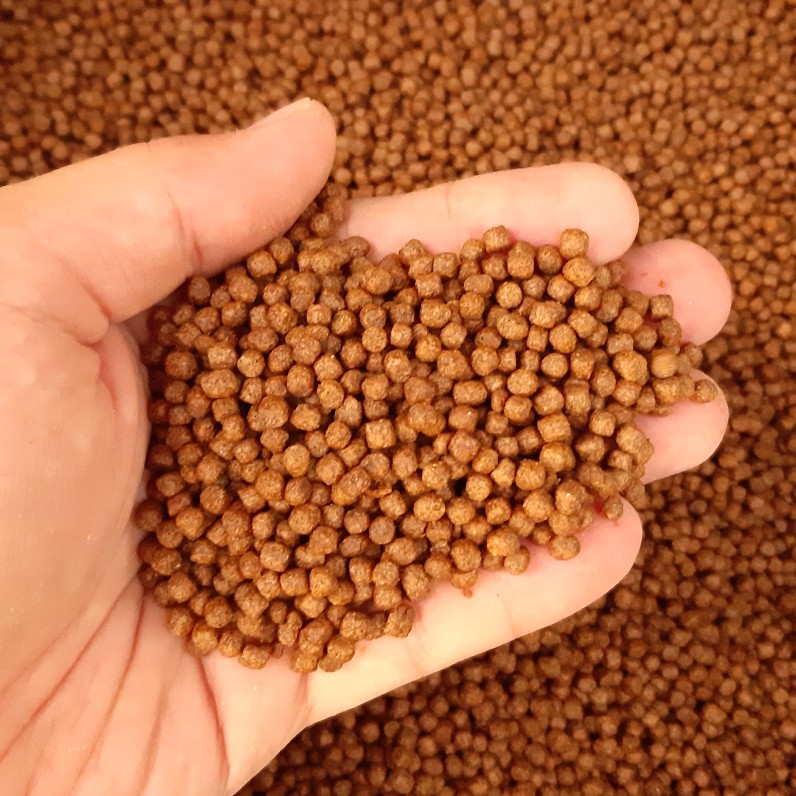 Makanan Ikan lele nila / Pelet CP Hi Pro Vite 782 5 mm Repacking 500 Gr