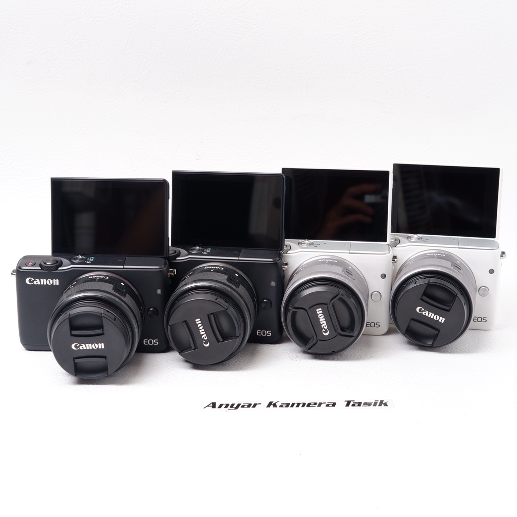 kamera mirrorless canon m10 Canon M10 kit 15-45mm WiFi & vlog-1