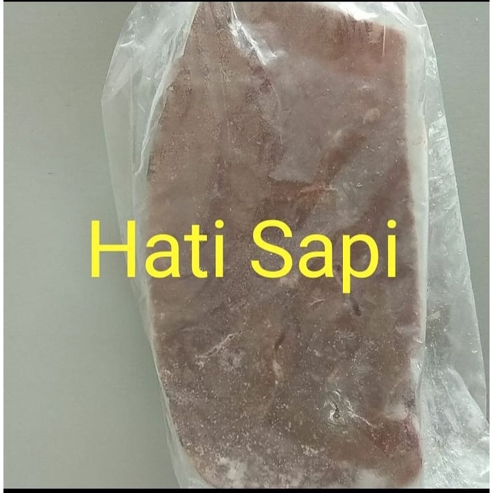 

Hati Sapi Frozen - 1kg - Meat By Oemahpayu