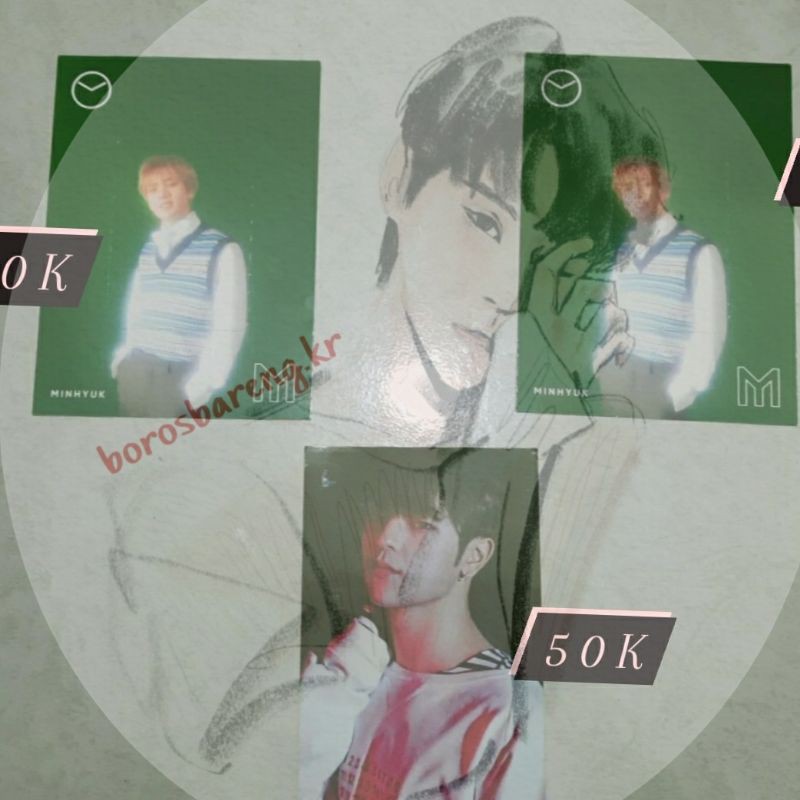 POSTCARD straykids CLE 2 : yellow wood, monstax THE CONNECT : DEJAVU (READY STOCK)