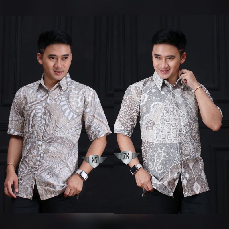 NEW ARRIVAL DISTRO BATIK PRIA BORDIR SOGAN HRB026 BATIKAF NOTOARTO Baju IPNU-IPPNU HEM PRIA Bel