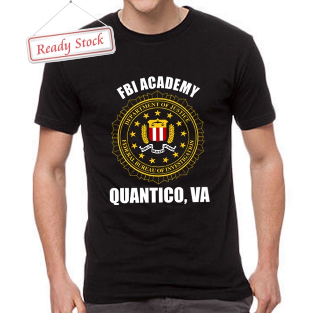 Kaos FBI ACADEMY T-SHIRT Casual New Tshirt Bahan Katun
