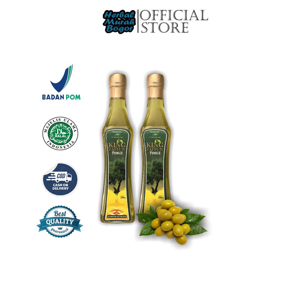 

Minyak Zaitun King Pomace Syifa | Minyak Zaitun KING 350 ml