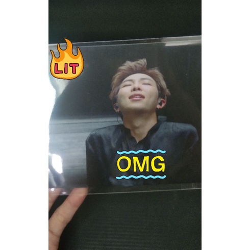 BTS BREAK THE SILENCE NAMJOON POSTCARD HOT NAMJOON LIVE PHOTO ONEUL YOONGI